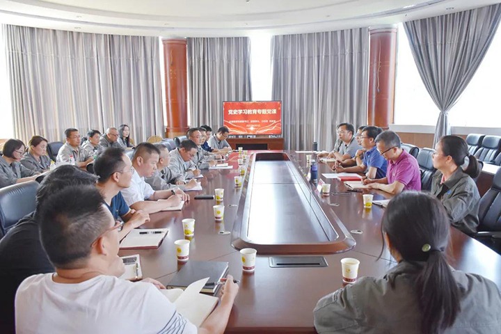 集团党委副书记、总司理高建嵩深入曲煤焦化挂钩联系支部教学党史学习教育专题党课