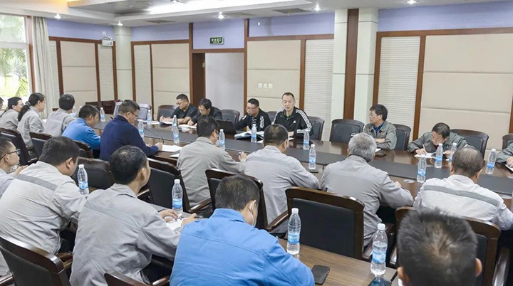 云煤（pp电子）集团对解化化工开展“三抓一保”百日清静活动情形举行督导检查