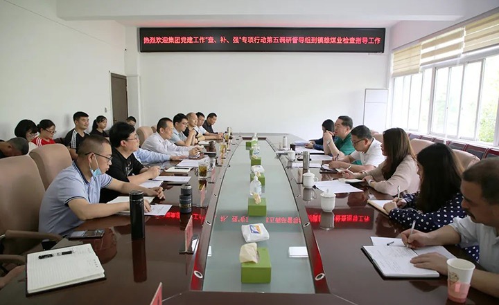 云煤（pp电子）集团党建事情“查、补、强”第五调研督导组到镇雄煤业公司调研督导