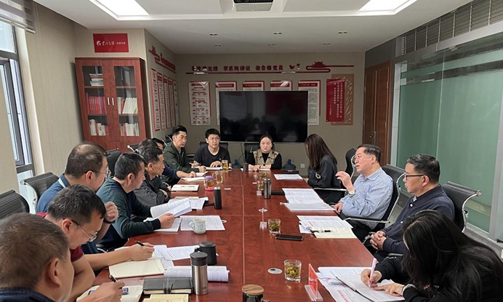 云煤（pp电子）集团党建事情“查、补、强”第五调研督导组到pp电子地产公司调研督导