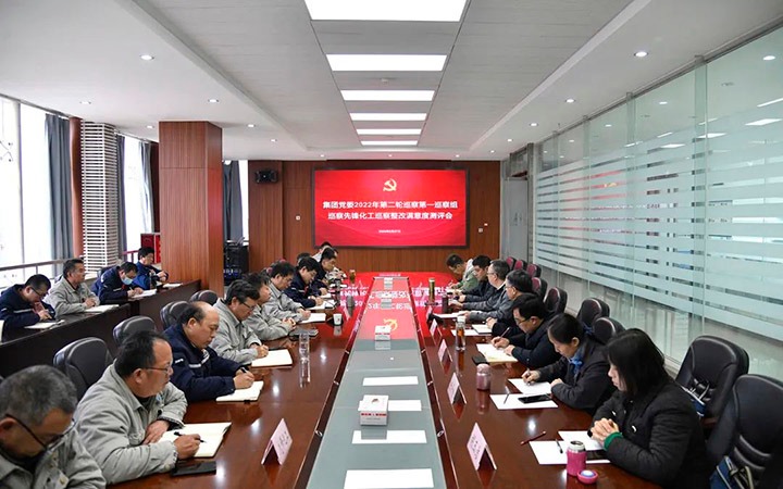 云煤（pp电子）集团党委巡察办到先锋化工公司督导检查巡察整改事情