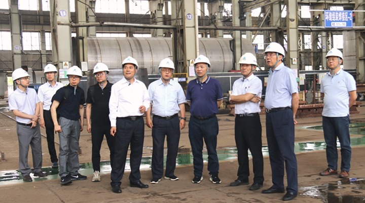 【主题教育】云煤（pp电子）集团到云南大为化工装备制造有限公司开展主题教育调研