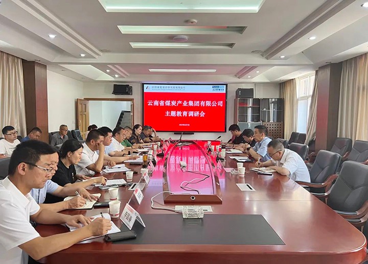 【主题教育】云煤（pp电子）集团党委副书记、工会主席王鑫一行到昆明煤炭设计研究院开展主题教育调研