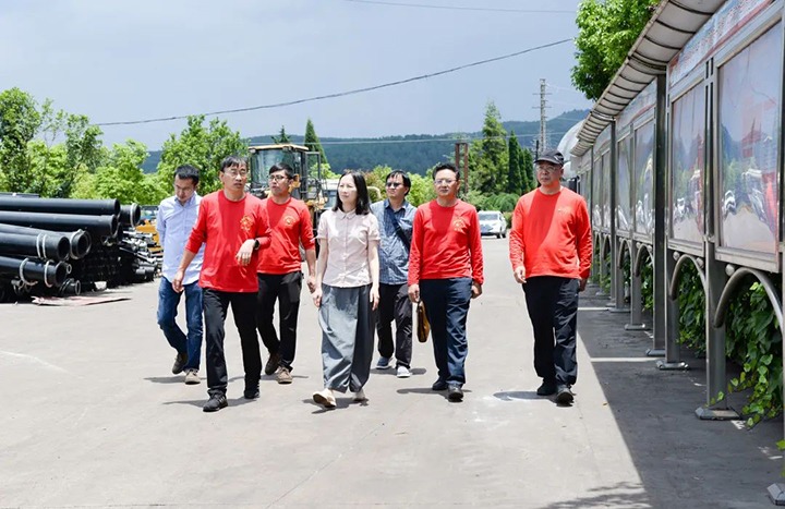 【主题教育】云煤（pp电子）集团党委委员、财务总监莫晓丹一行到恩洪煤业公司开展主题教育调研